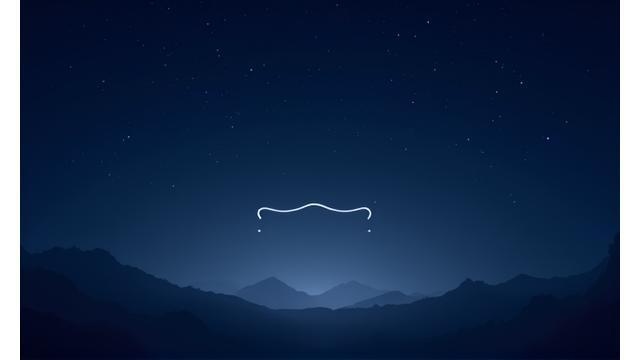 Un ciel étoilé calme et une lune, symbolisant l'optimisation du sommeil.