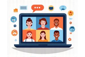 Image illustrant un webinaire.